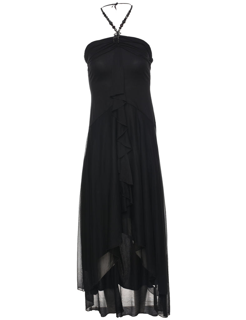 Halterneck Evening Dress - S