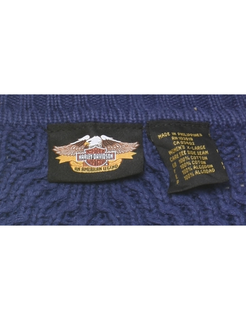 Harley Davidson High Neck Jumper - L