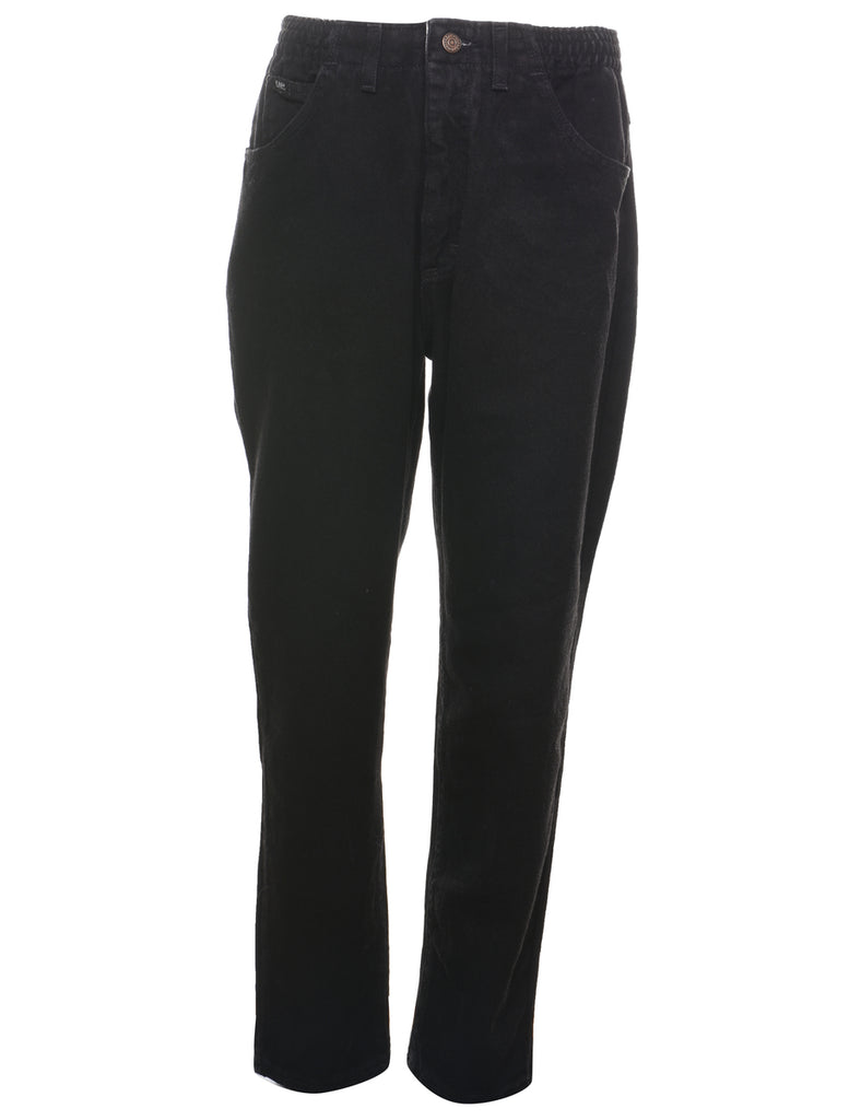 High Waist Black Lee Jeans - W28 L30