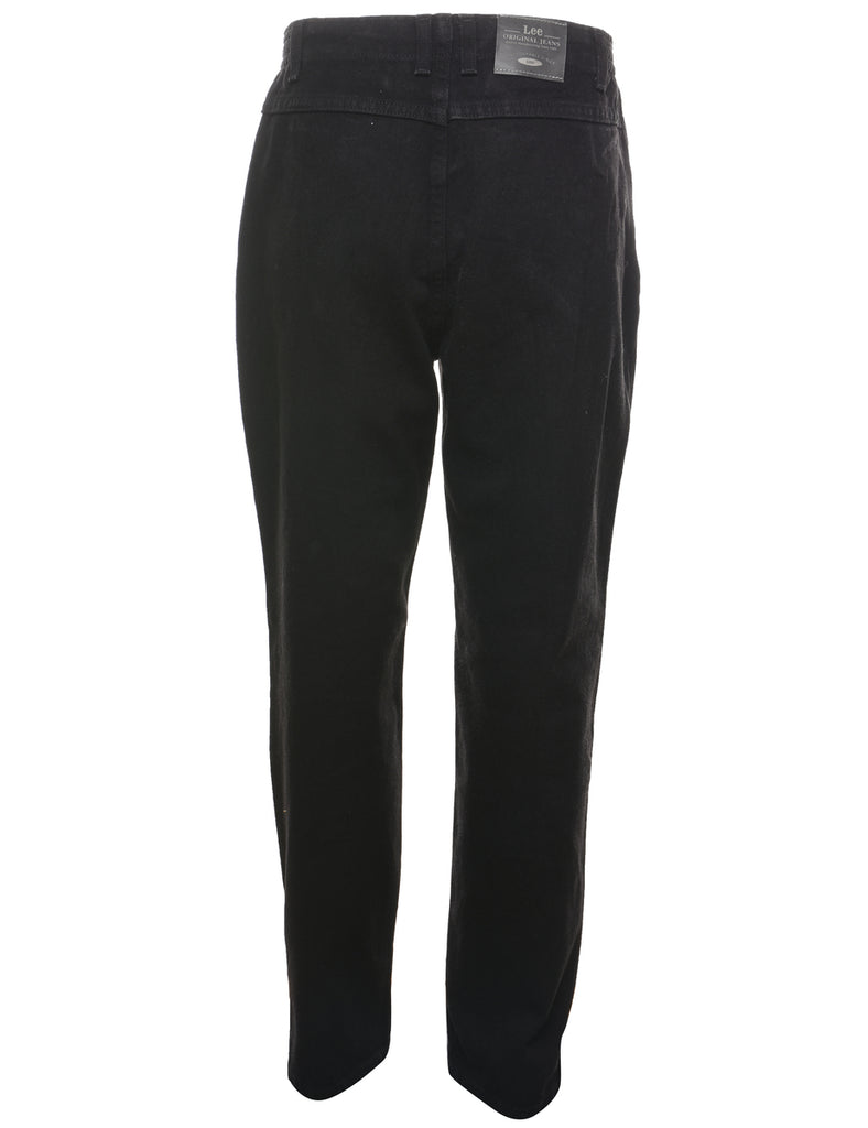 High Waist Black Lee Jeans - W28 L30