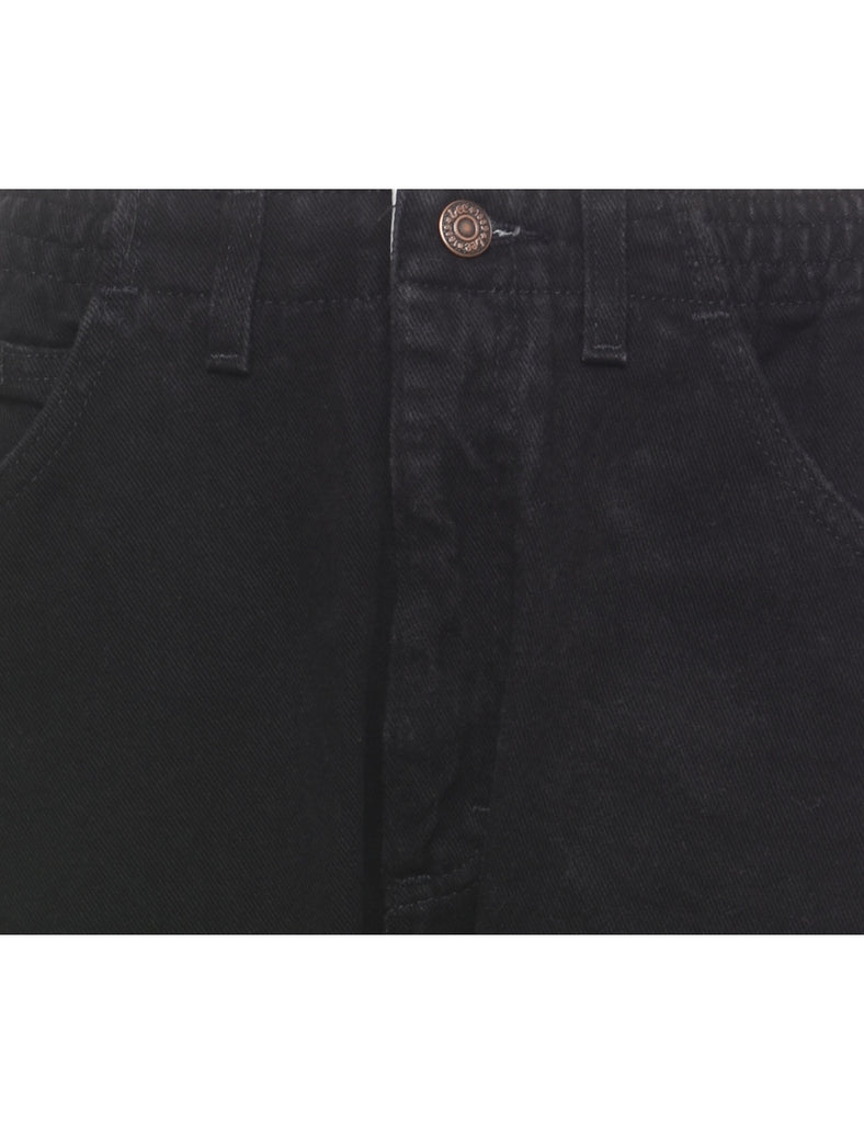 High Waist Black Lee Jeans - W28 L30