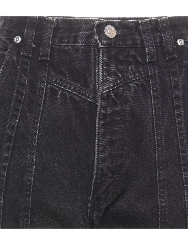 High Waist Black Wrangler Jeans - W24 L32