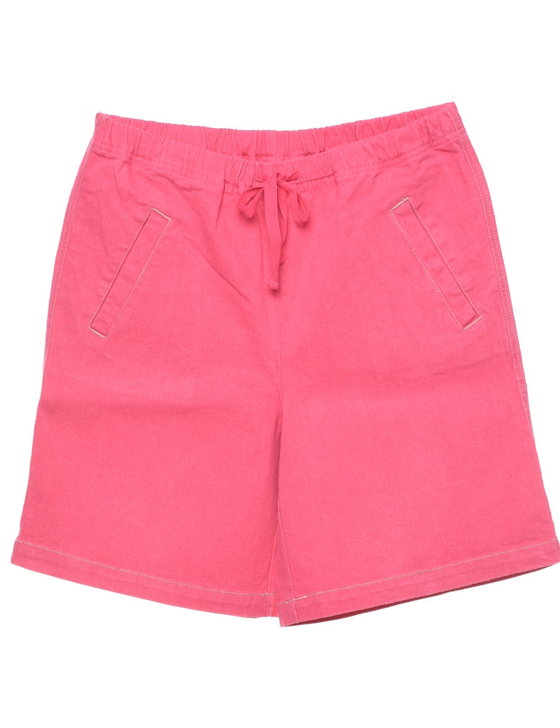 Hot Pink Denim Shorts - W30 L8