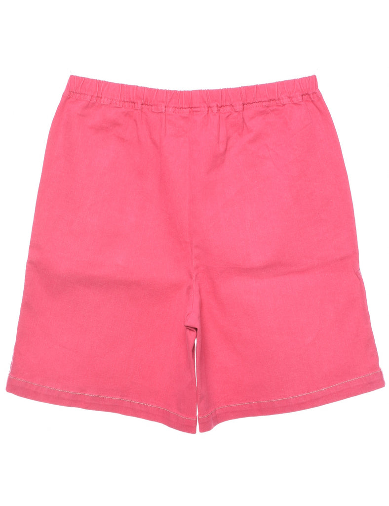 Hot Pink Denim Shorts - W30 L8