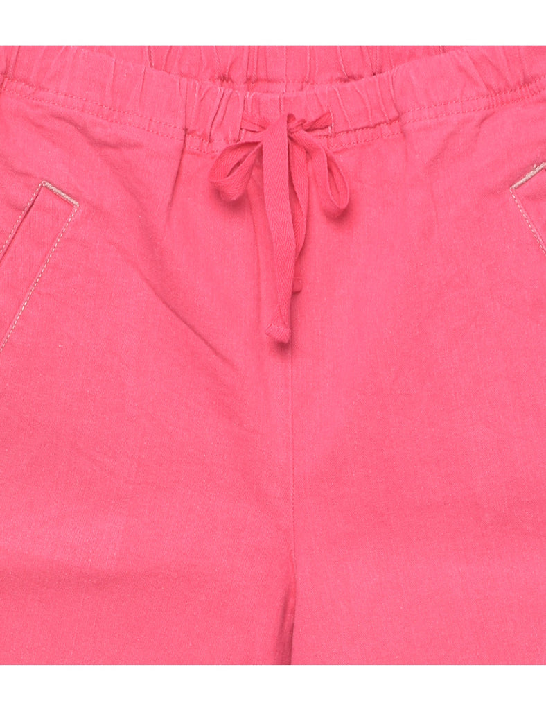 Hot Pink Denim Shorts - W30 L8