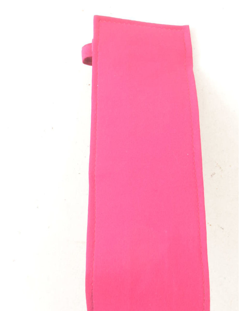 Hot Pink Fashion Belt - M