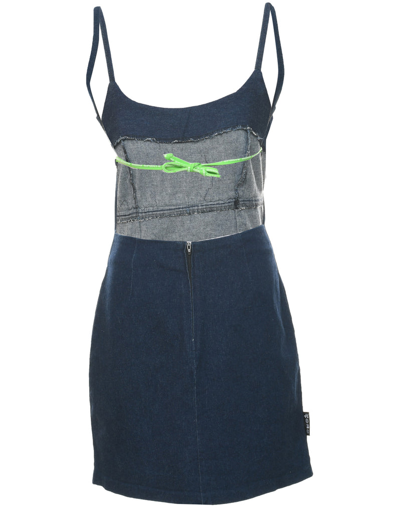 Indigo Denim Dress - XS