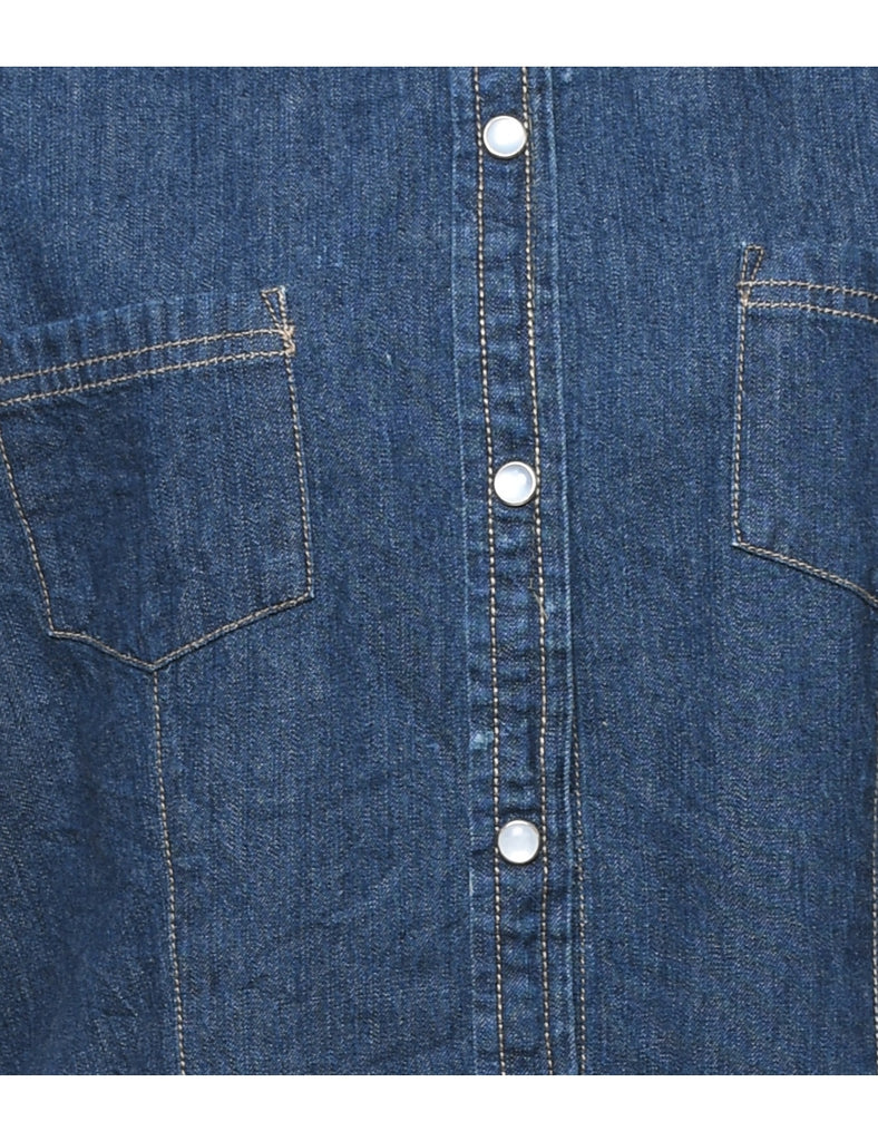 Indigo Denim Shirt - M