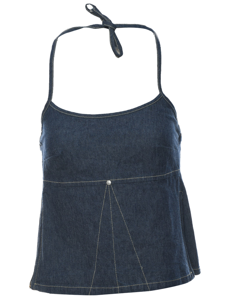 Indigo Denim Top - S