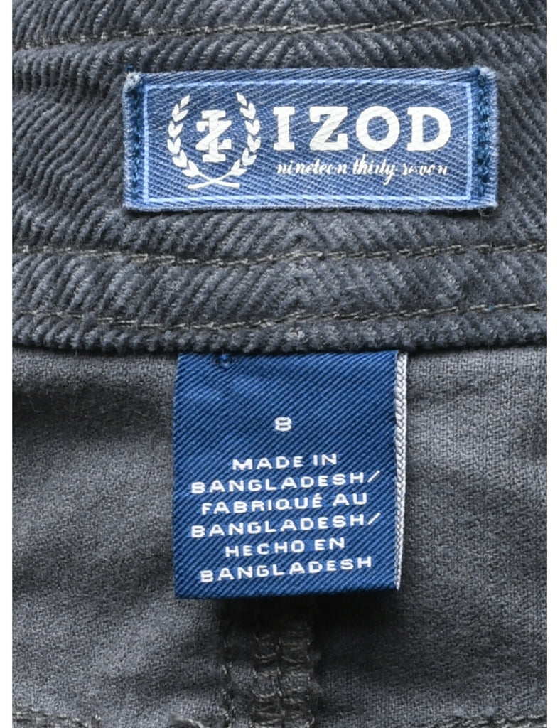 Izod Corduroy A-line Skirt - L