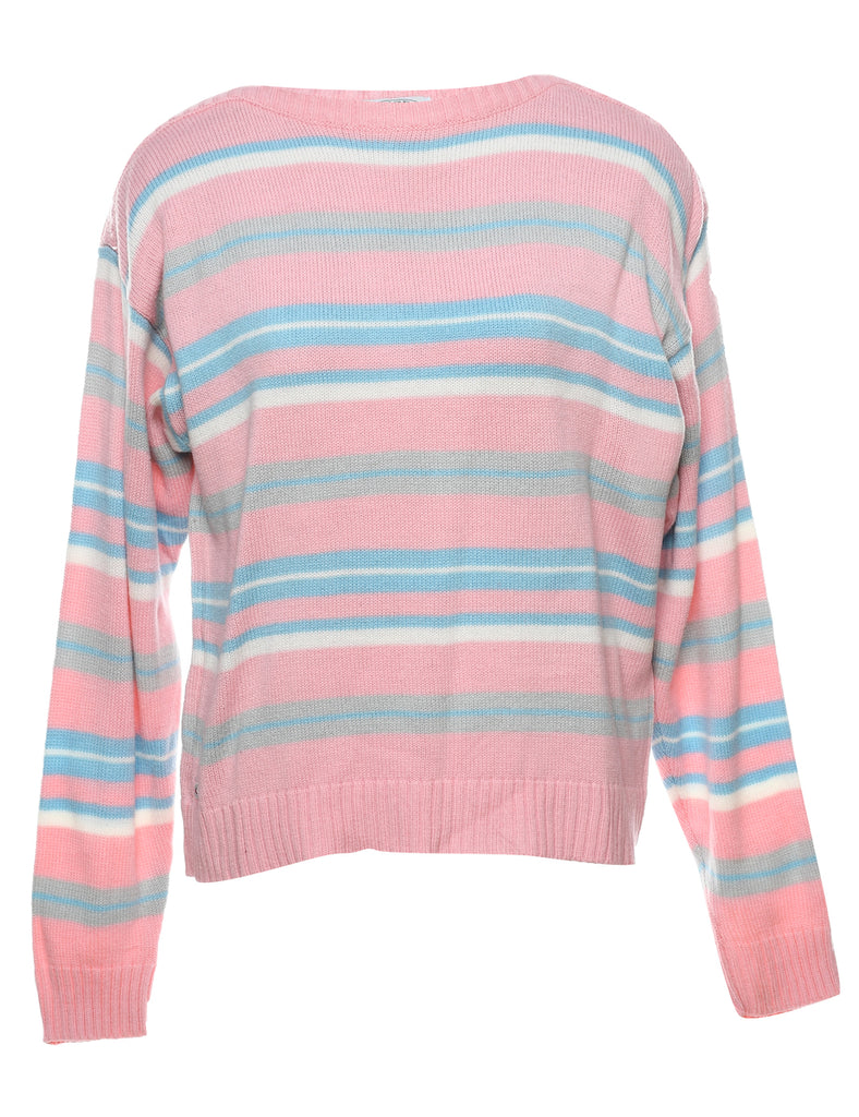 Izod Lacoste Striped Jumper - M