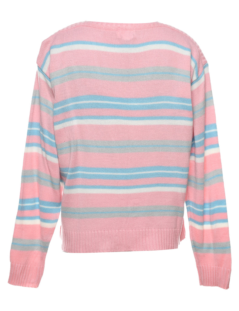 Izod Lacoste Striped Jumper - M