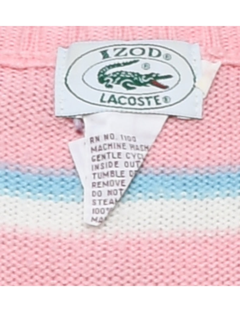 Izod Lacoste Striped Jumper - M