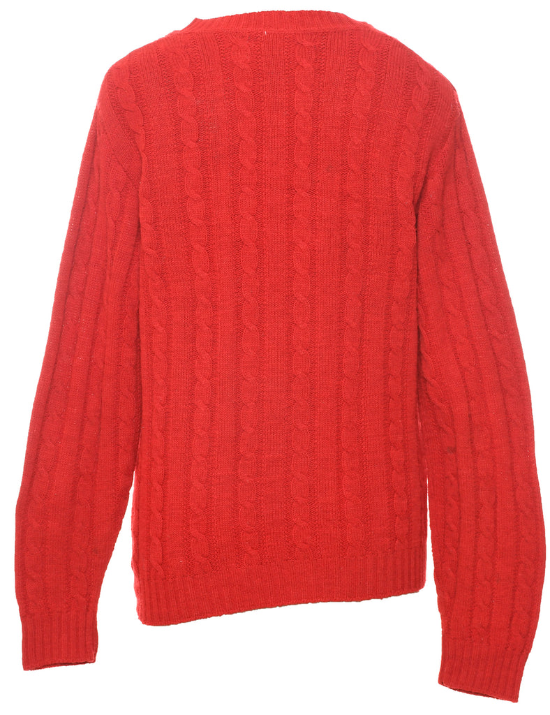 Jantzen Cable Knit Jumper - L