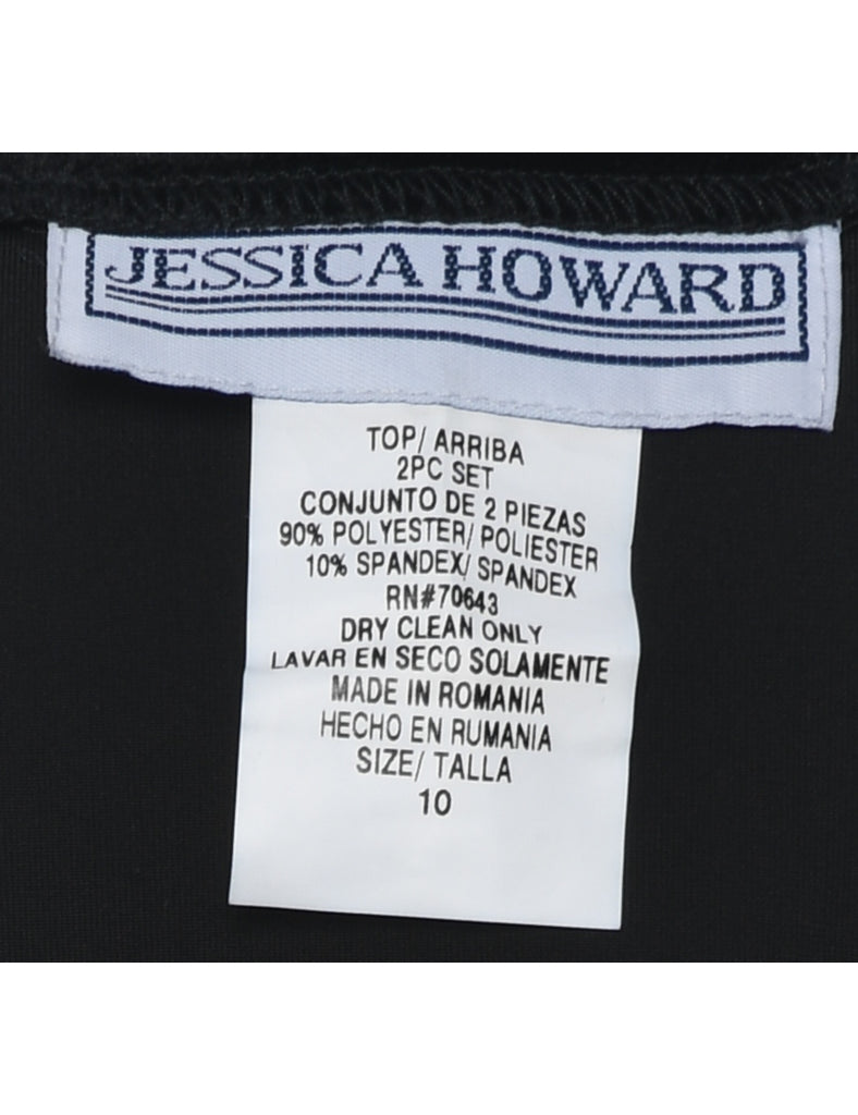 Jessica Howard Velvet Evening Jacket - M