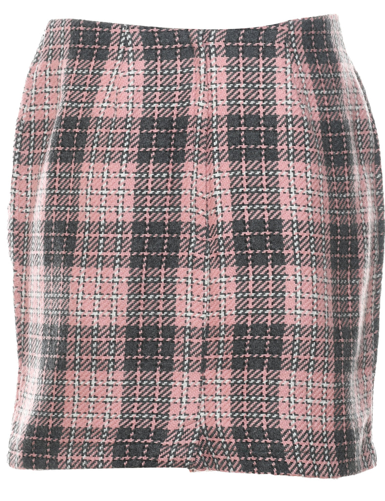 Jessica Scott Plaid Pencil Skirt - S