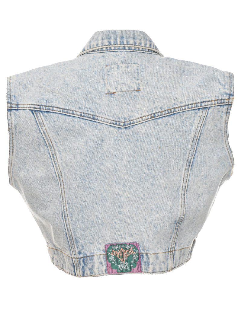 Jordache Denim Jacket Vest - S