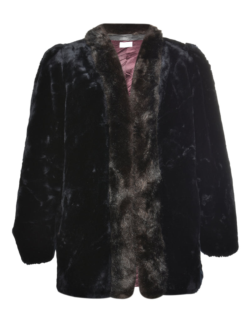 Jordache Faux Fur Coat - L