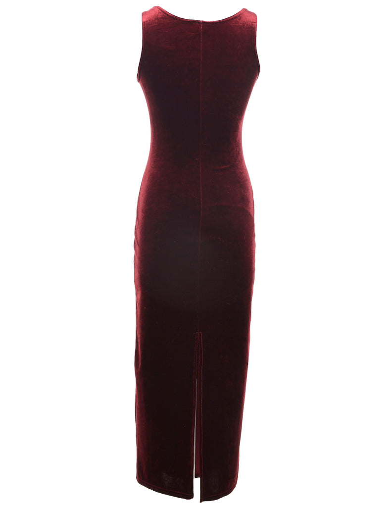 Joule Velvet Evening Dress - XS