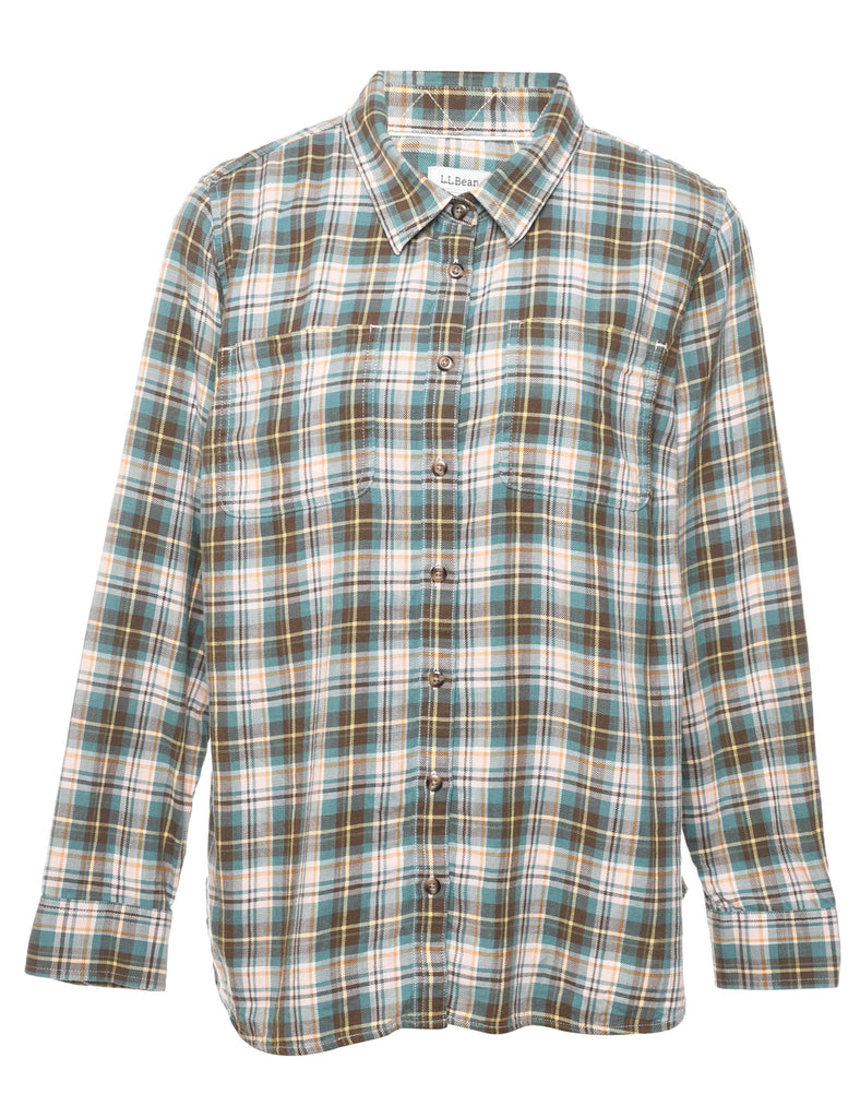 L.L. Bean Checked Shirt - M