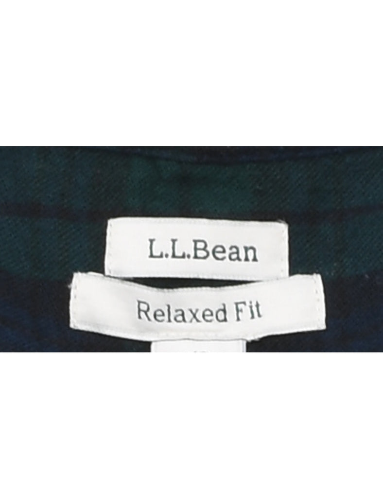 L.L. Bean Checked Shirt - M