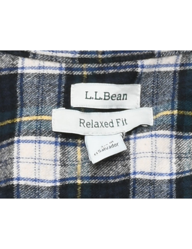 L.L. Bean Checked Shirt - XS