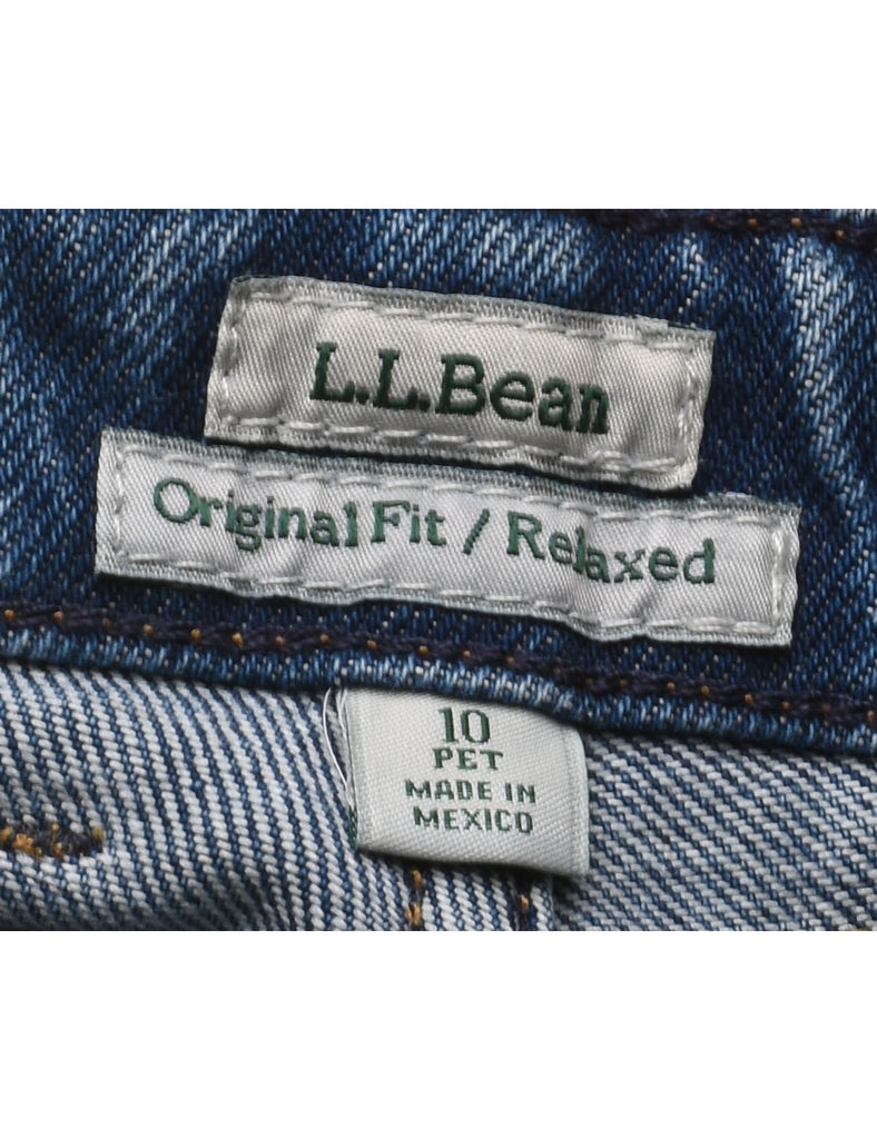 L.L. Bean Medium Wash Elasticated Jeans - W28 L28