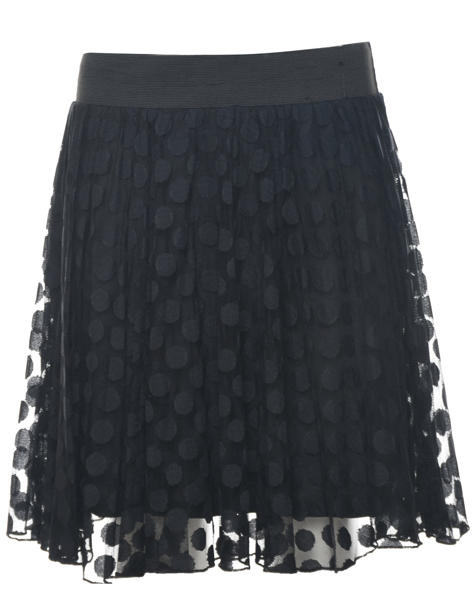 Polka dot lace skirt best sale