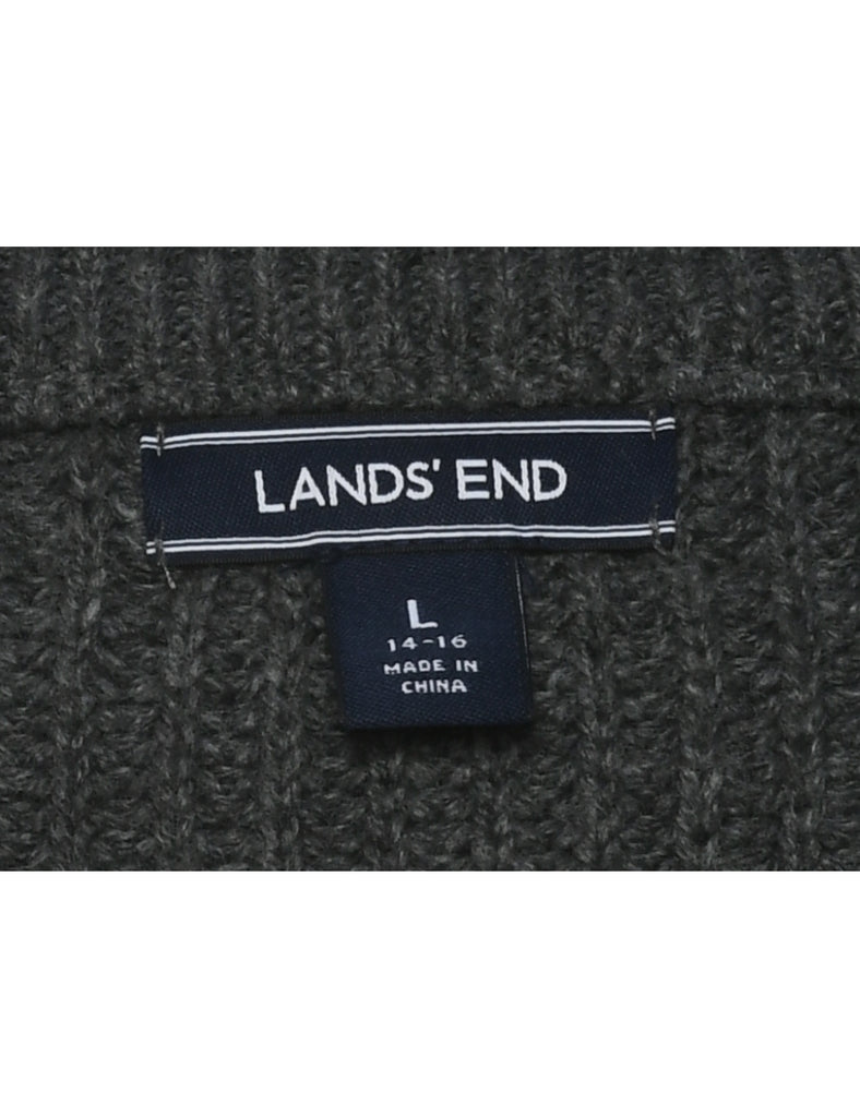 Land's End Jumper Dress - L