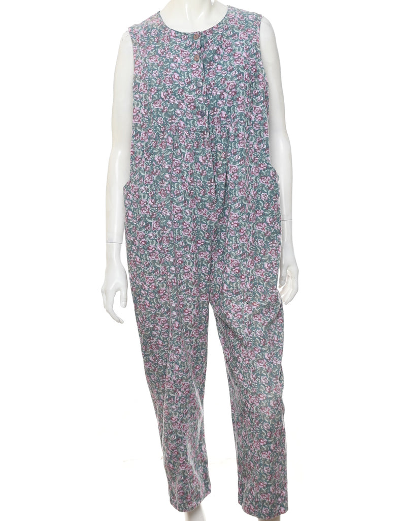 Laura Ashley Floral Jumpsuit - S