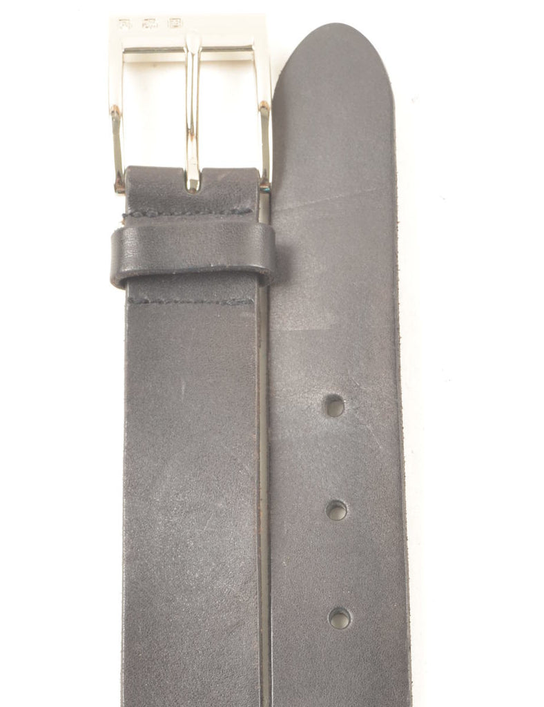 Leather Black Waist Belt - M