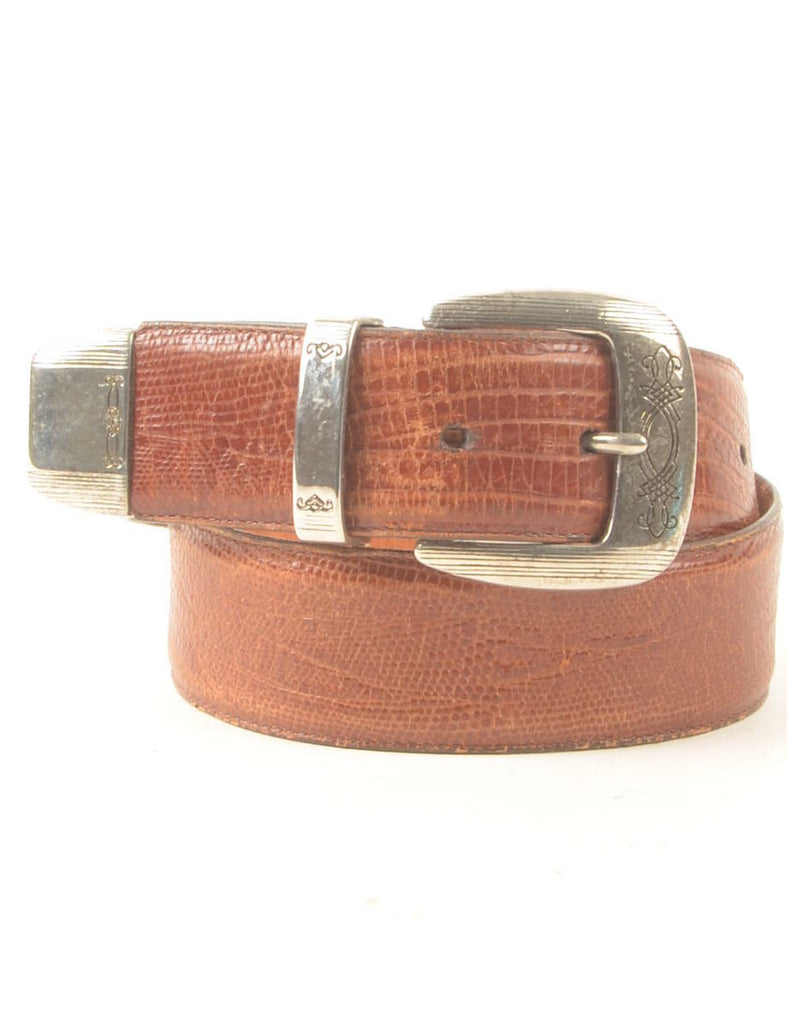 Leather Brown Belt - M