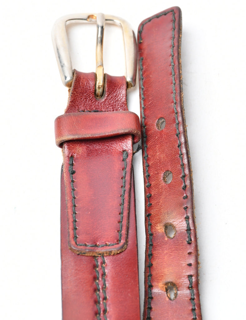 Leather Brown Belt - M