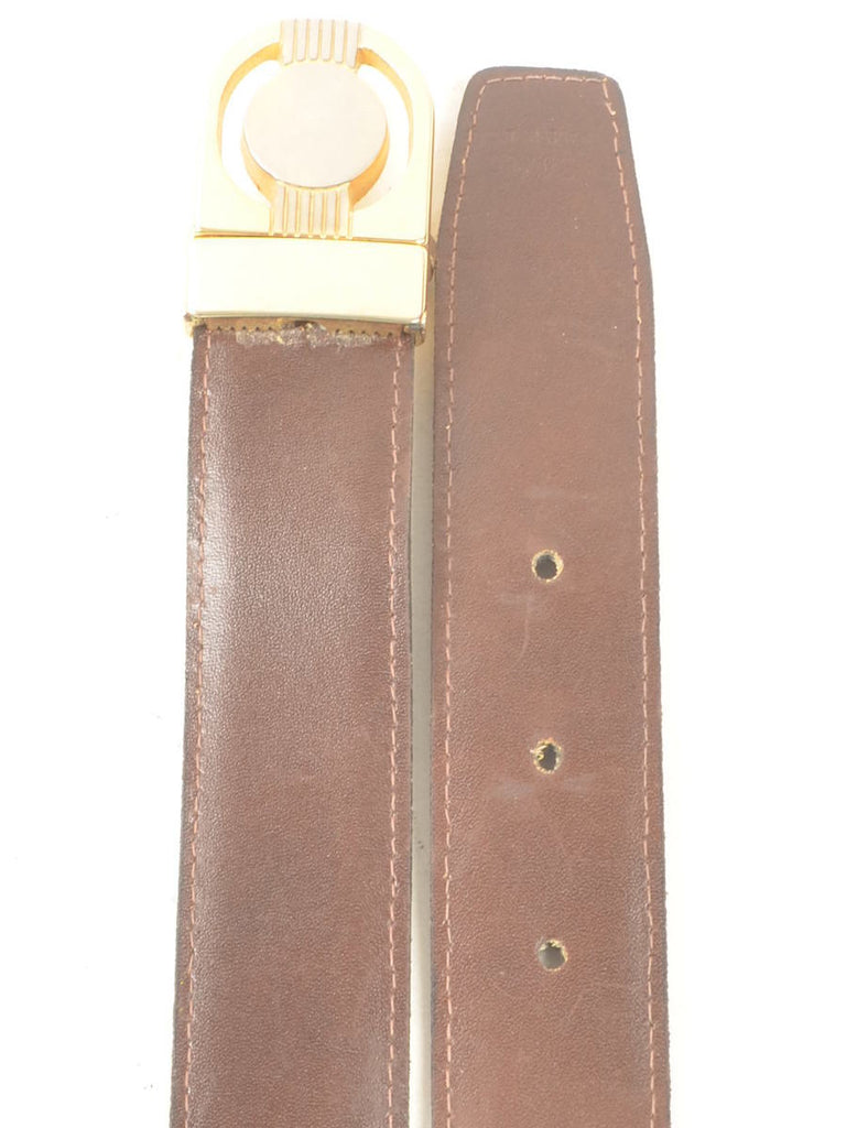 Leather Brown Belt - M