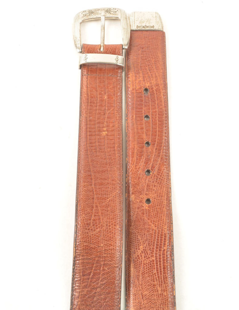 Leather Brown Belt - M