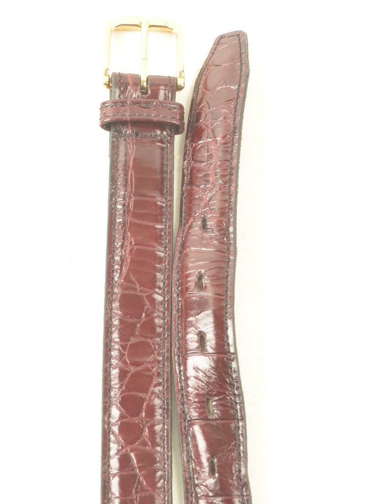 Leather Brown Belt - M