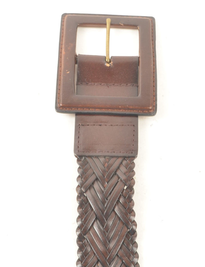 Leather Fashion Belt - M