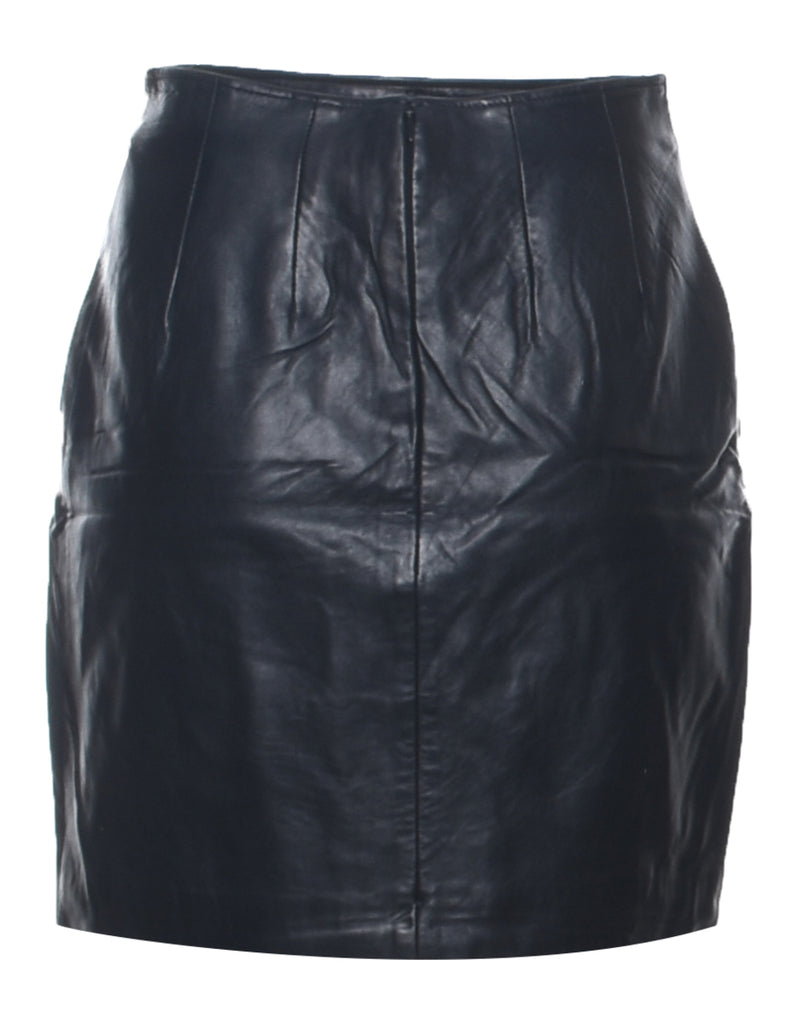 Leather Pencil Skirt - S