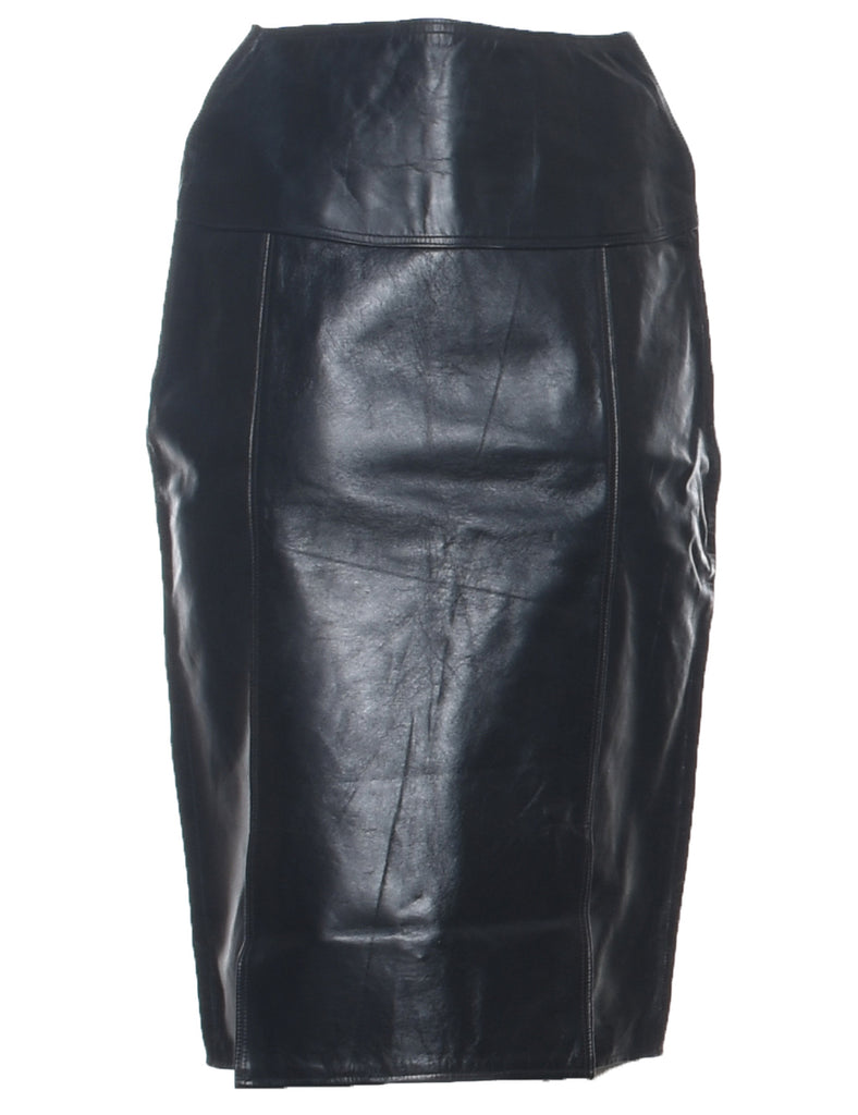 Leather Pencil Skirt - XS