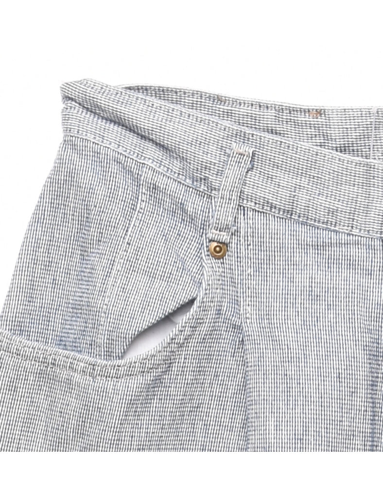 Lee Baggy Tapered Fit Gingham Jeans - W27 L26