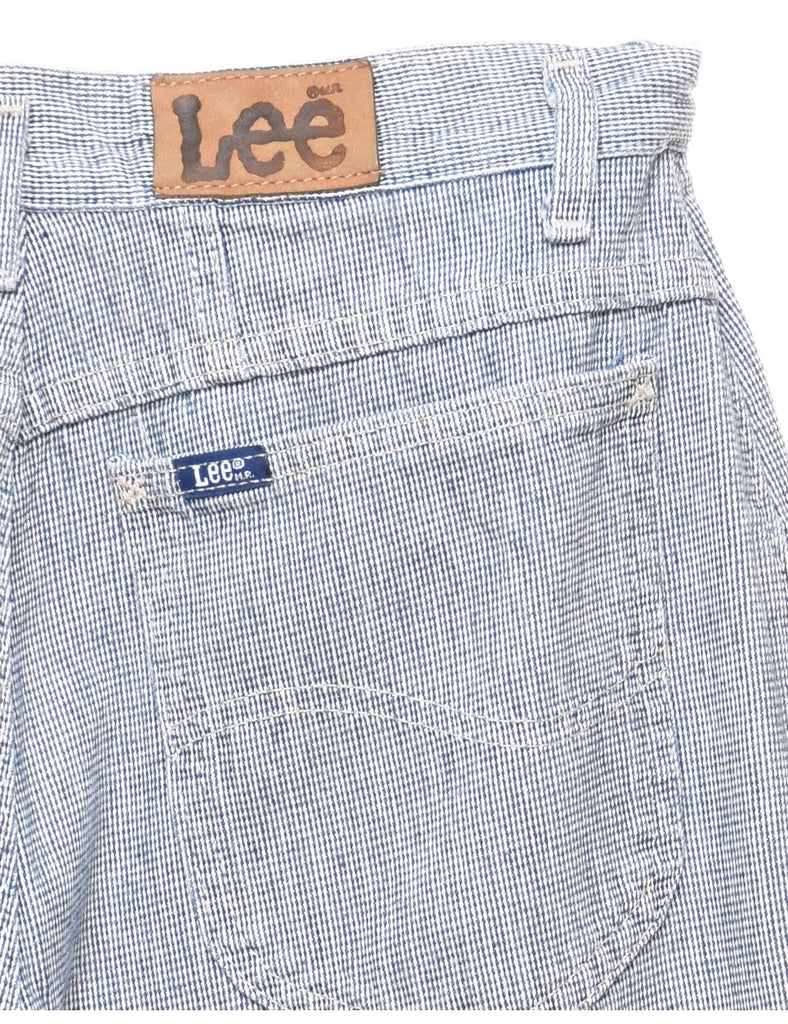 Lee Baggy Tapered Fit Gingham Jeans - W27 L26