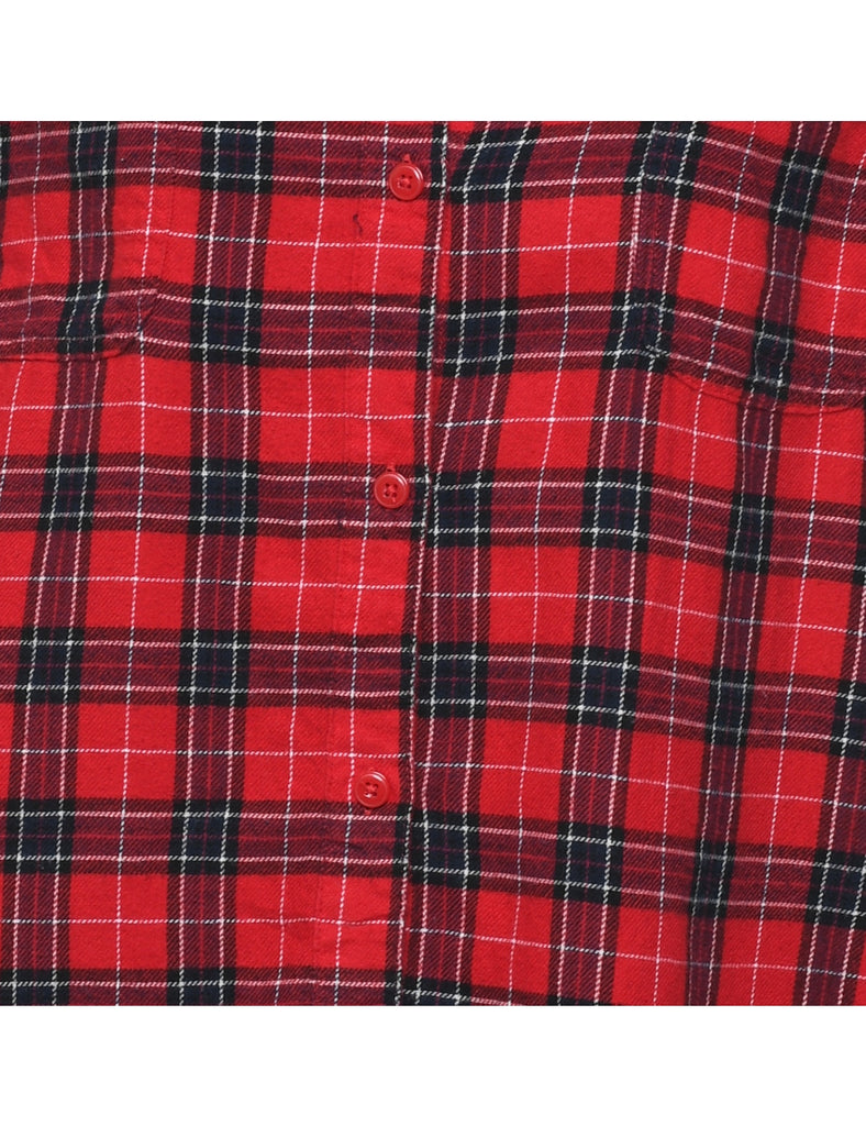 Lee Black & Red Checked Shirt - L