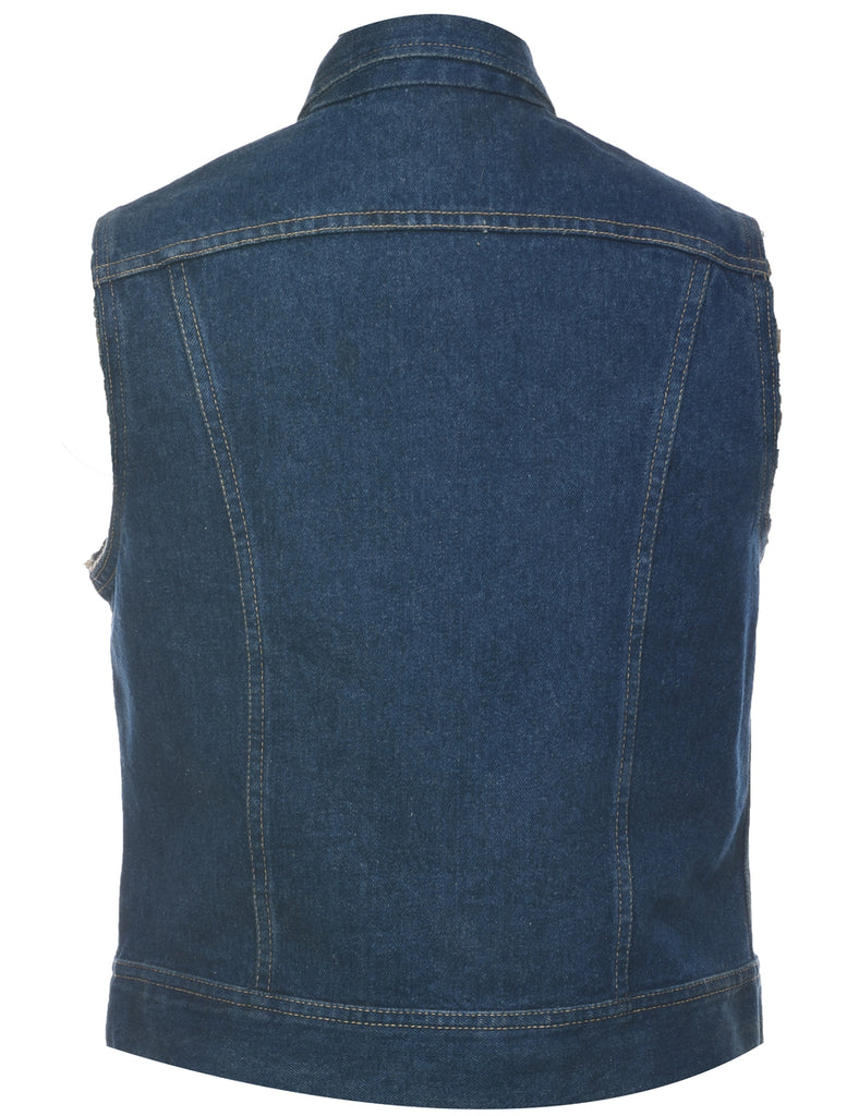 Lee Denim Jacket Vest - M