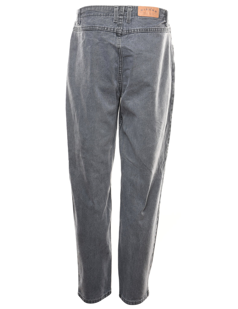 Lee High Waist Grey Denim Trousers - W30 L30