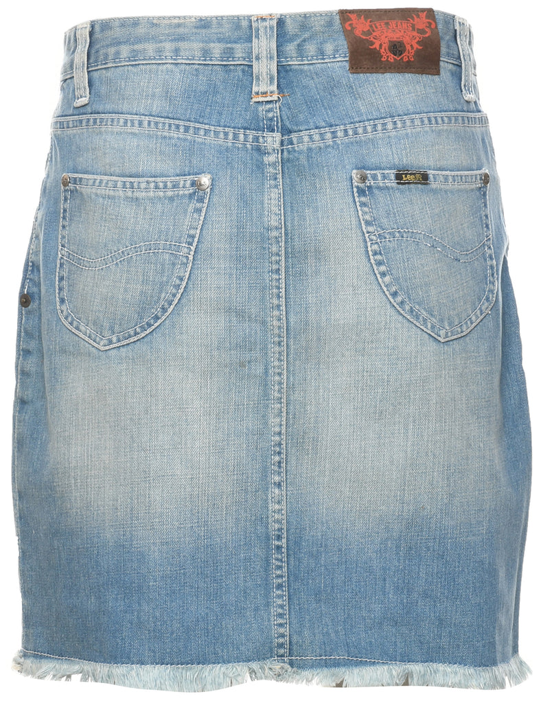 Lee Pencil Shape Denim Skirt - M