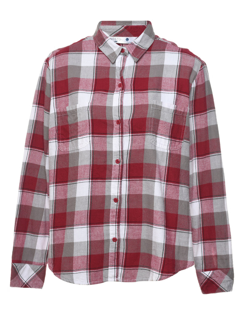 Lee Plaid Shirt - L