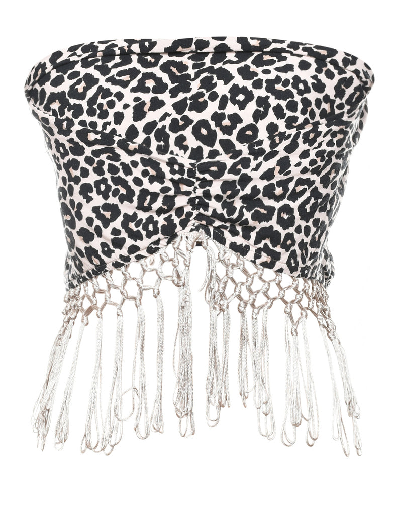 Leopard Print Top - S