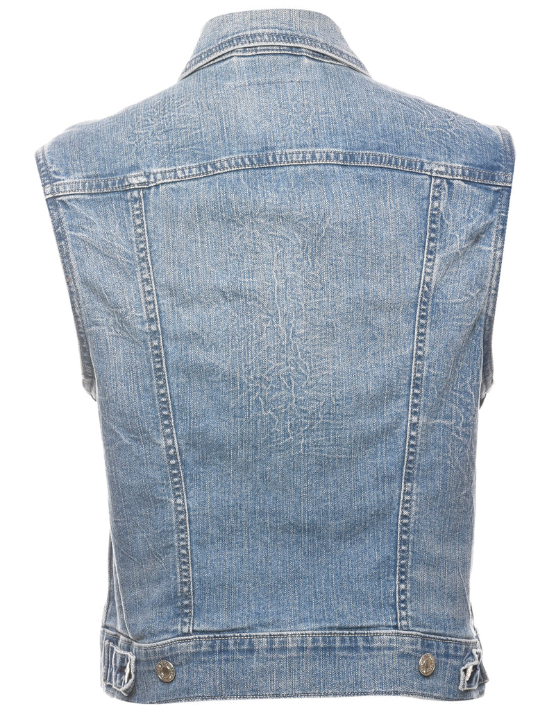 Levi's 1990s Light Wash Denim Vest - L