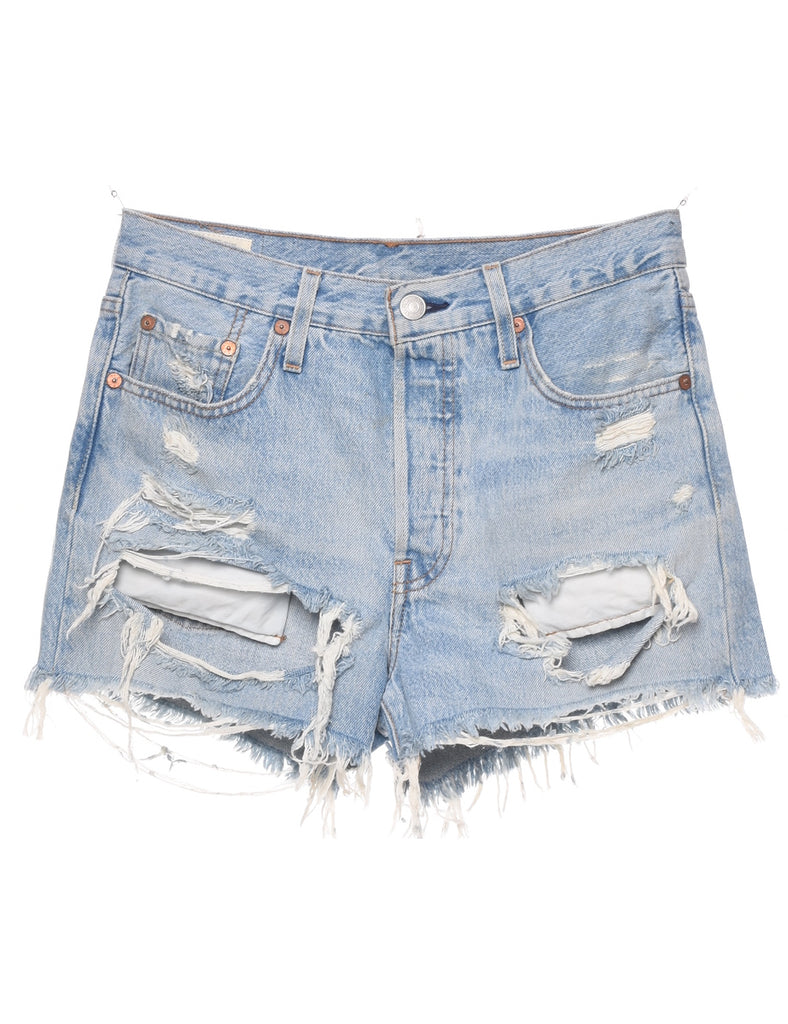 Levi's 501 Cut-off Denim Shorts - W28 L2