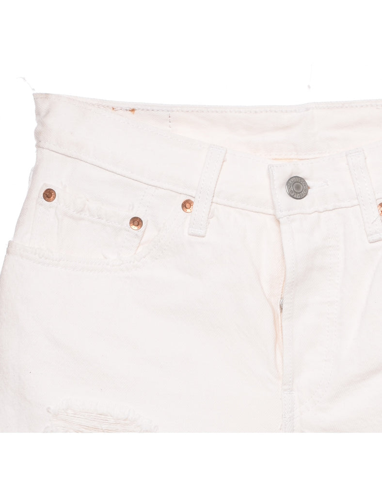 Levi's 501 Cut-off Denim Shorts - W28 L3